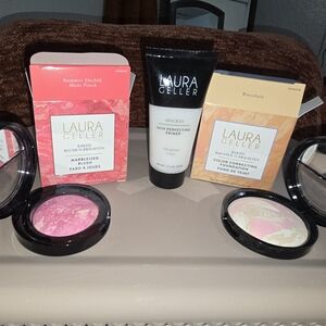 Laura Geller Blush, Primer and Powder Foundation